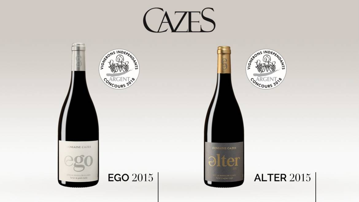 Ego & Alter, deux médailles d&rsquo;Argent au concours des Vignerons Indépendants