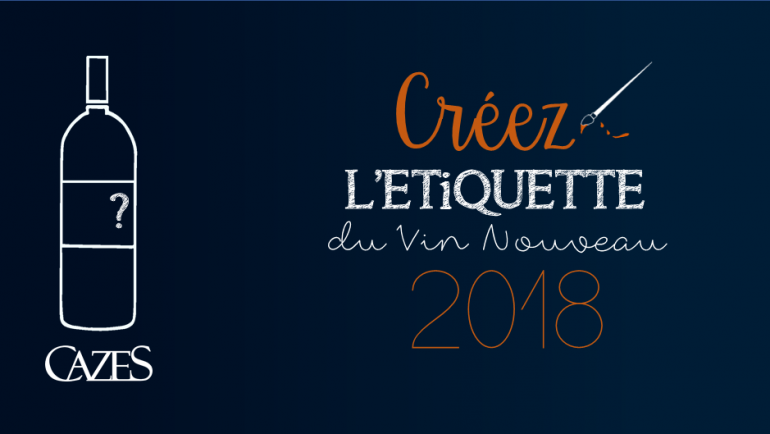 Concours graphisme : Créez le prochain millésime du Vin Nouveau 2018